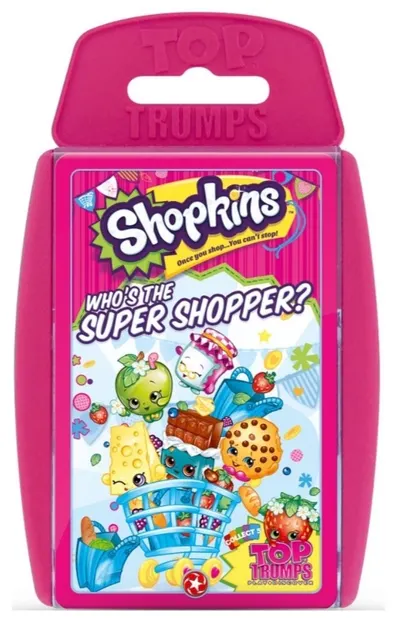 Joc de cărți Top Trumps - Shopkins Super Shopper