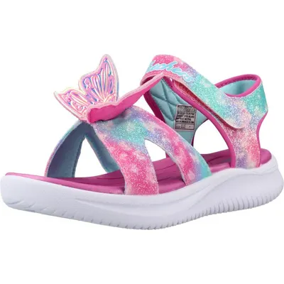 Sandale copii Skechers S Lights-jumpsters, Roz