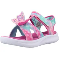 Sandale copii Skechers S Lights-jumpsters, Roz