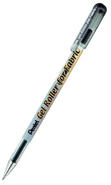 Roller pentru textil Pentel BN15 - 1.0 mm, negru