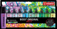 Set de etichete text Stabilo Arty - Boss Original, 10 buc. , culori reci
