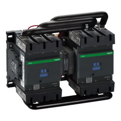 Contactor inversor, TeSys Deca, 3P(3NO), AC-3, <=440V 115A, bobina 24V CC, borne cu clema cu surub