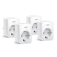 TP-Link MINI SMART WI-FI SOCKET TAPO P110(4-PACK), Protocol: IEEE 802.11b/g/n, Bluetooth 4.2 (doar pentru onboarding), 2.4 GHz,