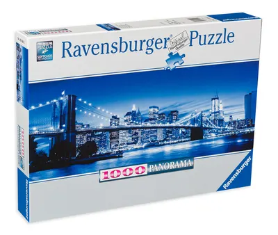 Puzzle panoramic Ravensburger din 1000 de piese - Luminosul New York