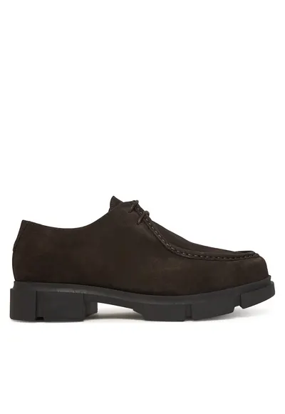 Pantofi barbati piele naturala - culoare cafenie
