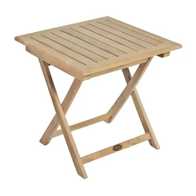 Masă de grădină din lemn de tec 50x50 cm Solo – Garden Pleasure