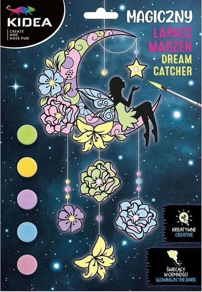 Set creativ Kidea - Captor de vise care strălucește în întuneric