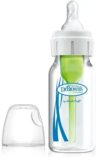 Biberon de sticlă Dr. Brown's Natural Flow Options+ Narrow, 120 ml