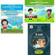 Pachet complet de logopedie aplicata (vol. 1 și vol. 2) si exercitii logopedice pentru remedierea dislaliei
