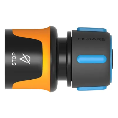 Conector de cuplare rapidă pentru sisteme de irigare Fiskars Comfort Stop