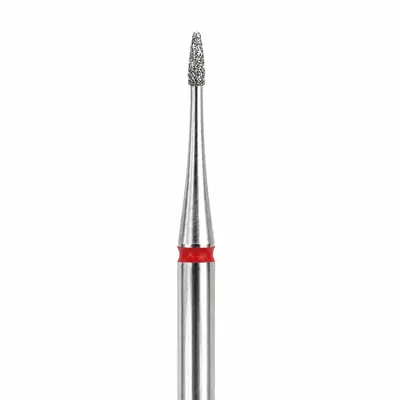 Capăt Freză Staleks Diamant Flacără Mică Roșu 1 mm FA12R010/3