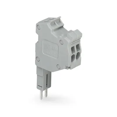 Modular TOPJOB®S connector; modular; for jumper contact slot; 2-pole; 1,00 mm²; gray