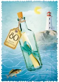 Felicitare Gespaensterwald Romantique - Happy Birthday, 80