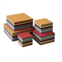 Set 480 coli pliabile colorate 16 x 16 cm - Heutink