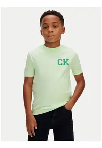 Tricou regular fit din bumbac organic cu monograma imprimata