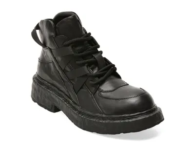 Ghete GRYXX negre, 98803, din piele naturala