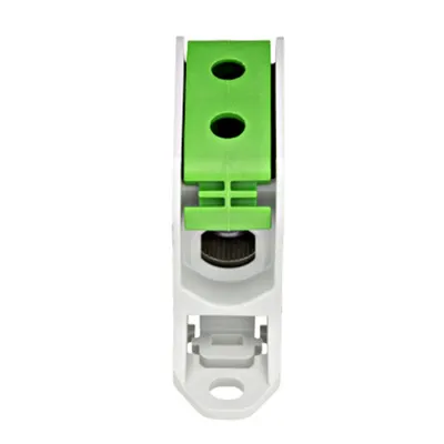 Clemă Al-Cu,1 p. verde, 50mmp / 35mmp cu pin