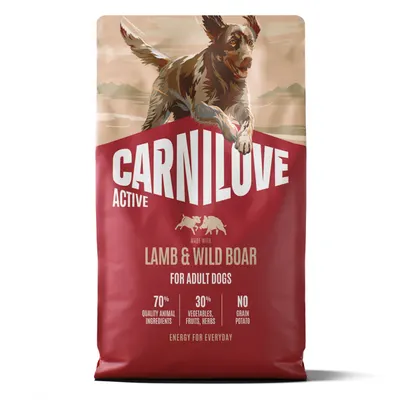 Carnilove Active Dog Dry Lamb & Wild Boar Adult All Breeds 4 kg