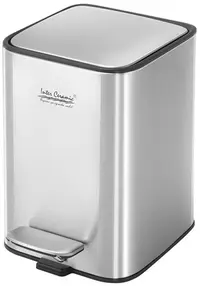 Coș de gunoi Inter Ceramic - FR Line, 3 l, argintiu mat