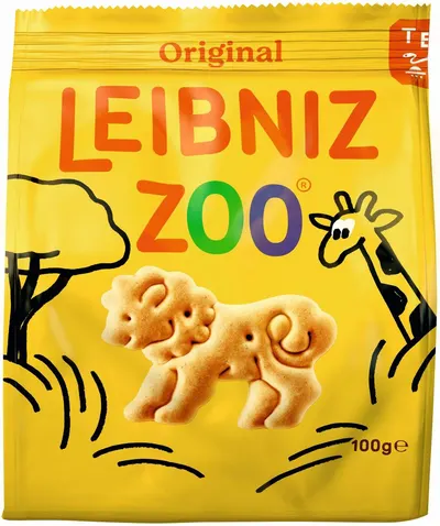 Leibniz Zoo Biscuiți, originali, 100 g, Bahlsen