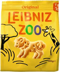 Leibniz Zoo Biscuiți, originali, 100 g, Bahlsen