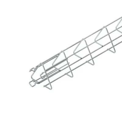 Tava din plasa de sarma in forma de V, sudata prin puncte din fire de otel, cu conector sudat MTCT 100 V