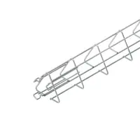 Tava din plasa de sarma in forma de V, sudata prin puncte din fire de otel, cu conector sudat MTCT 100 V