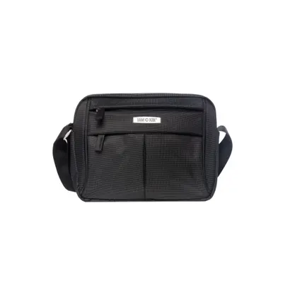 Geanta umar / crossbody Ego, Lamonza, 22x17x6 cm, 300 gr, gri inchis