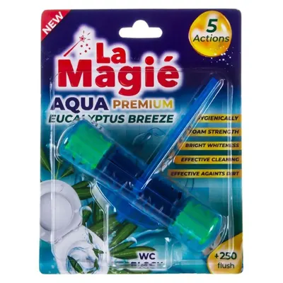Odorizant pentru Toaleta La Magie Mike Eucalyptus Breeze, 40 g