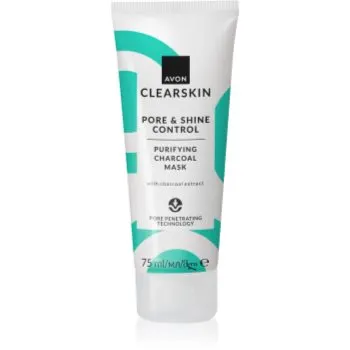 Avon Clearskin Pore & Shine Control Masca de curățare cu cărbune
