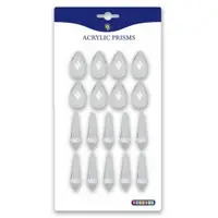 Set 18 cristale prisma transparente