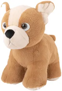 Jucărie de pluș Amek Toys - Câine bej, 45 cm