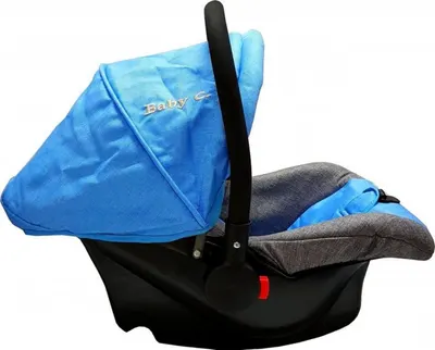 Scaun auto Baby Care Pro Albastru Gri Jeans 0-13 kg, maner reglabil, captuseala confortabila, Omologare R-129 i-Size