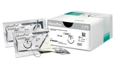 Fire de sutura resorbabile, monofilament, Monoplus 3/0 (2) 70CM DS24 1 cutie (36 buc)