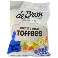 Caramele cu Aroma de Fructe fara Zahar 90g