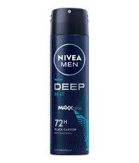 Deodorant spray pentru barbati Deep Beat Black Carbon, 150ml, Nivea