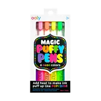 Carioci magice cu efect 3D, Puffy Pens,