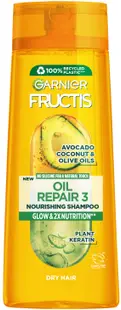 Garnier Fructis Șampon pentru păr uscat Oil Repair 3, 250 ml