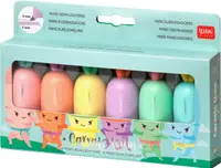 Set mini markere Legami - Morcovi, 6 bucăți