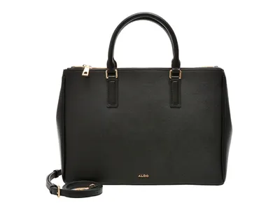 Geanta ALDO neagra, KATHERYN 001, din piele ecologica
