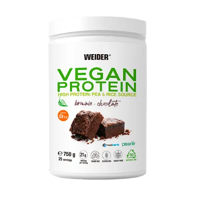 Proteină vegană, WEIDER, 750g, ciocolată