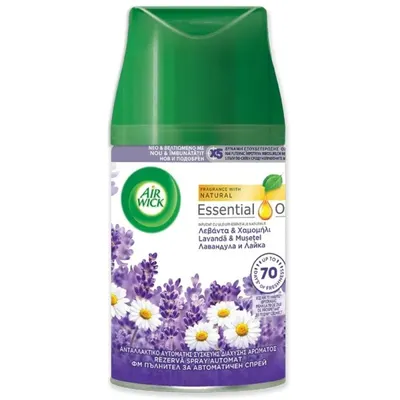 Rezerva Odorizant Spray Air Wick, Lavanda si Musetel, 250 ml