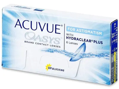Acuvue Oasys for Astigmatism (6 lentile)
