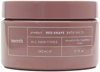 Merréh Red Grape Săruri de baie regeneratoare, 240 ml