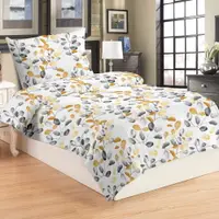 Lenjerie de pat din micropluș/cocolino pentru pat de o persoană 140x200 cm Kate – My House