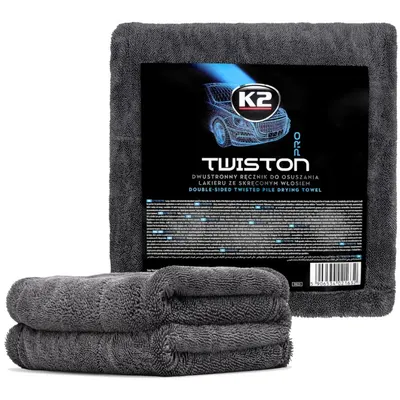K2 Twiston Pro Laveta Prosop Microfibra Uscat Auto 60x90cm 1200 g m² D0225