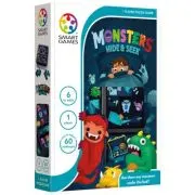 Joc de logica Monster Hide & Seek, cu 60 de provocari, limba romana