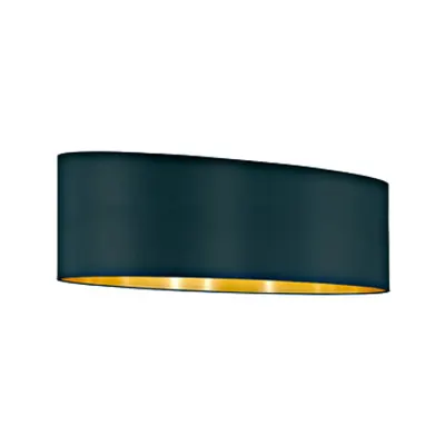 Shade for Pendant luminaire Pasteri Pro 2x 60W black gold
