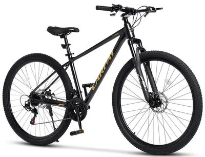 Bicicletă MTB semi-rigidă Tanker 21v Negru/Galben