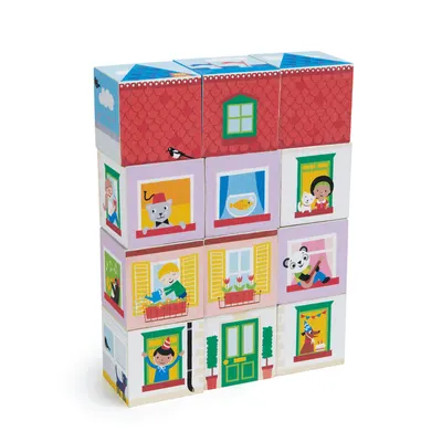 Cuburi din lemn - Dream House